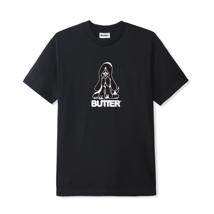 Clothing Butter Goods | Hound Tee,Black