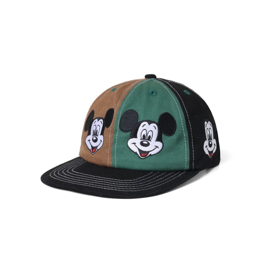 Accessories Butter Goods | Mickey 6 Panel Cap,Army/Khaki/Black