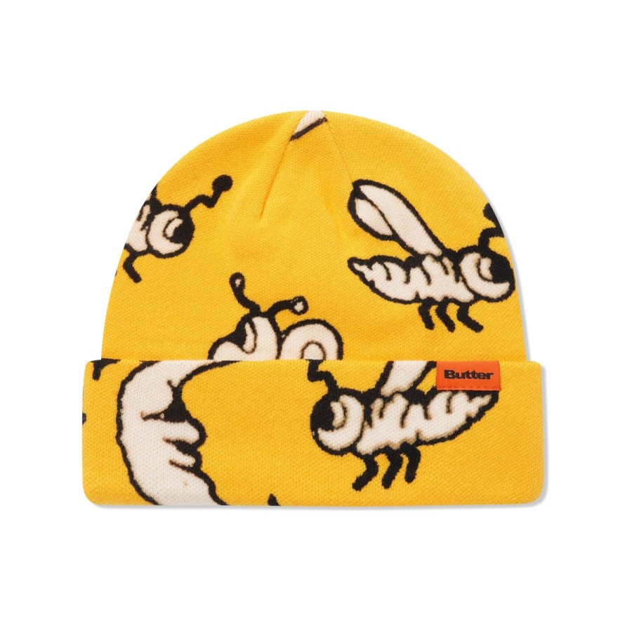 Accessories Butter Goods | Critter Beanie,Yellow