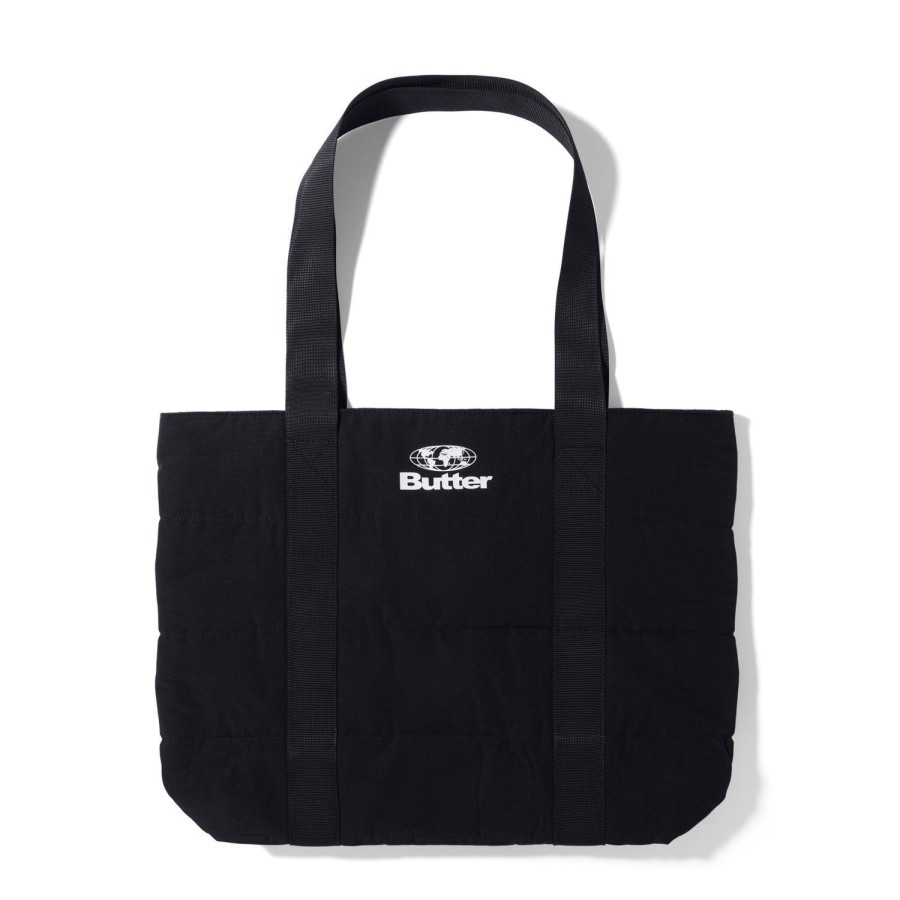 Accessories Butter Goods | Ripstop Puffer Tote Bag,Black