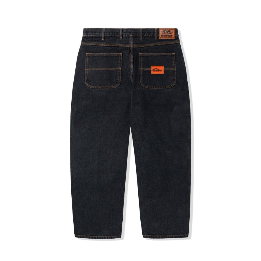 Clothing Butter Goods | Santosuosso Denim Jeans,Washed Black