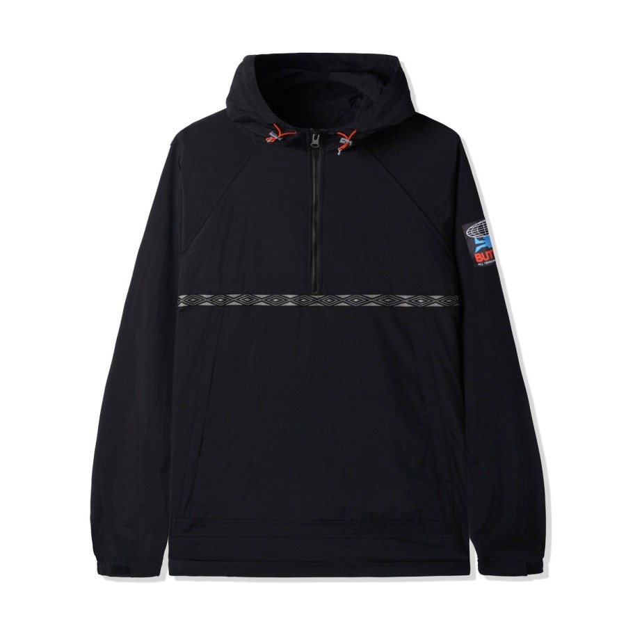 Clothing Butter Goods | Alpine Anorak Jacket,Black