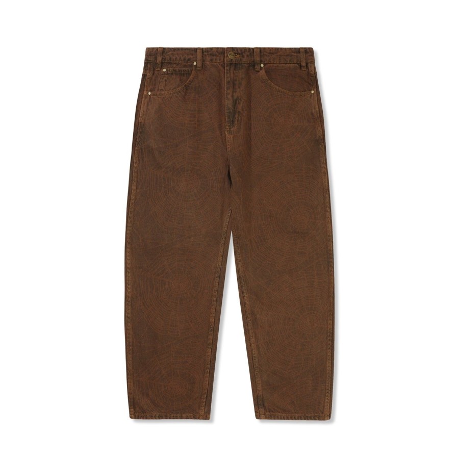 Clothing Butter Goods | Web Denim Jeans,Brown