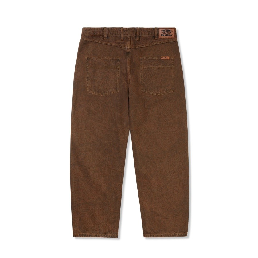 Clothing Butter Goods | Web Denim Jeans,Brown