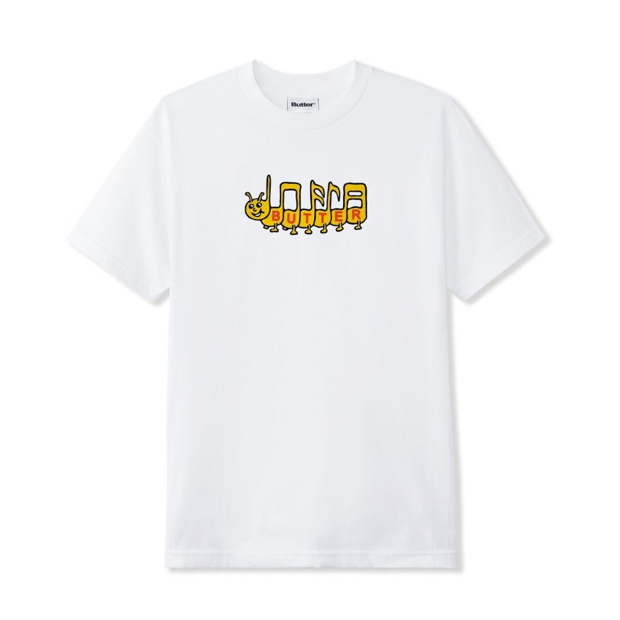 Clothing Butter Goods | Caterpillar Tee,White