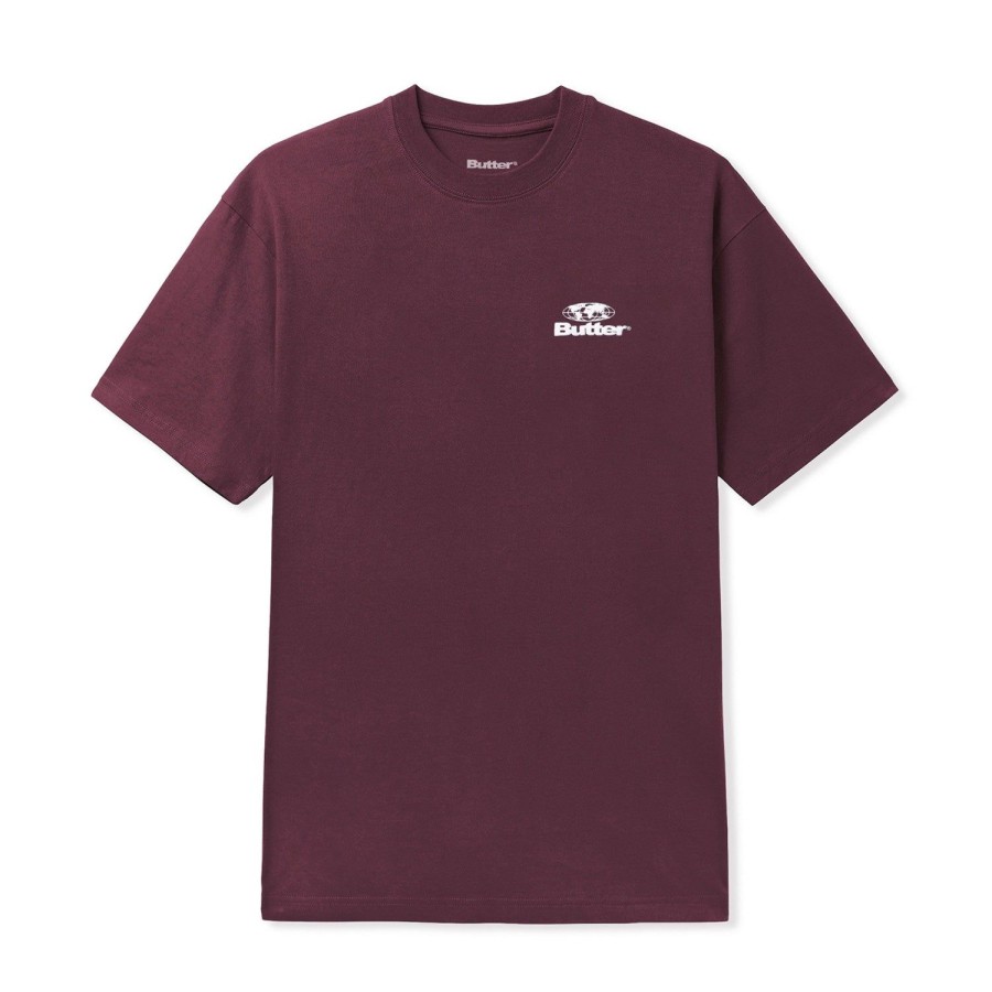 Clothing Butter Goods | Organic Tee,Plum