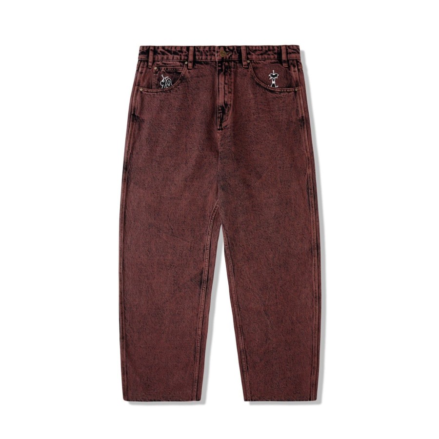 Clothing Butter Goods | Critter Denim Jeans,Brick