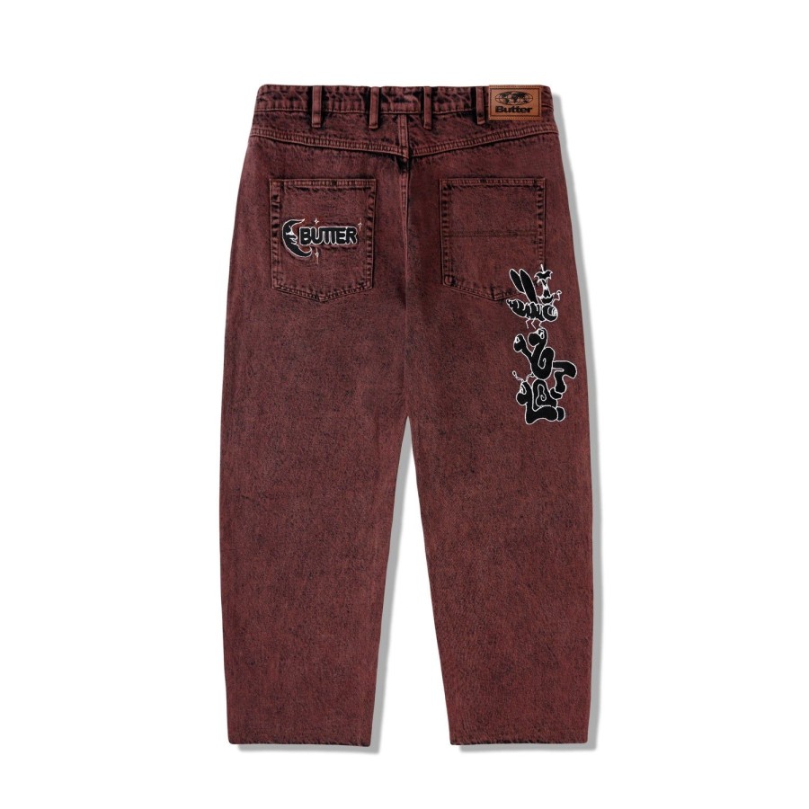 Clothing Butter Goods | Critter Denim Jeans,Brick