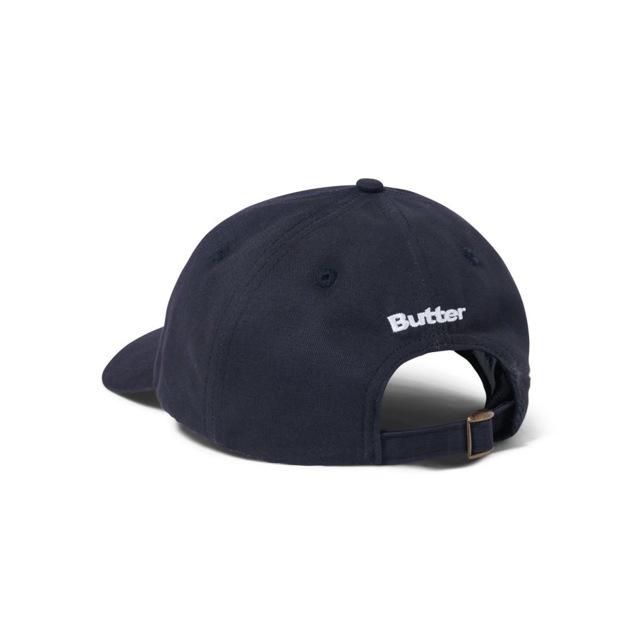 Accessories Butter Goods | B Logo 6 Panel Cap,Navy