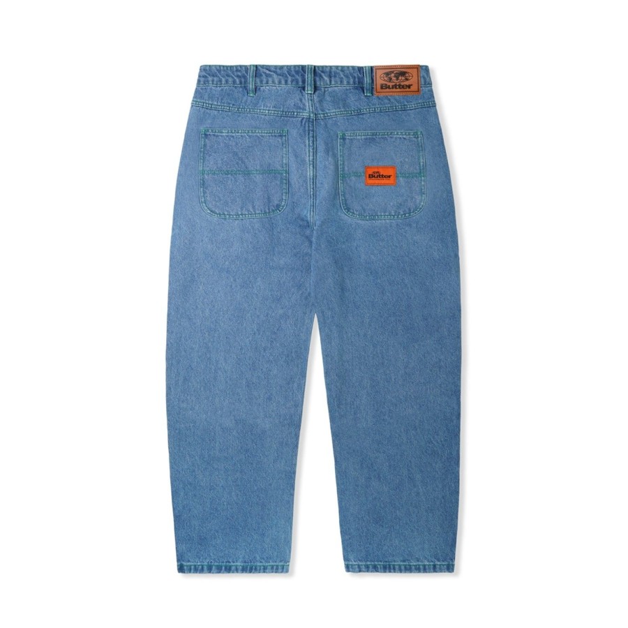 Clothing Butter Goods | Santosuosso Denim Jeans,Washed Indigo