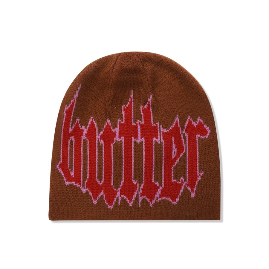 Accessories Butter Goods | Crop Beanie,Brown