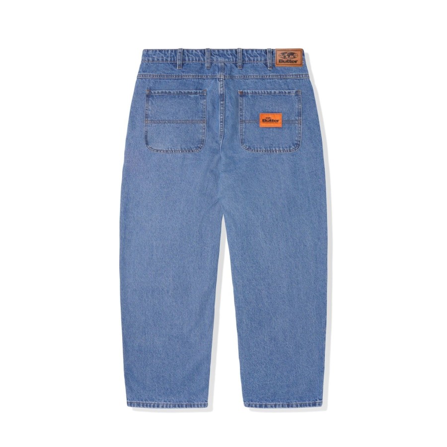 Clothing Butter Goods | Santosuosso Denim Jeans,Washed Indigo