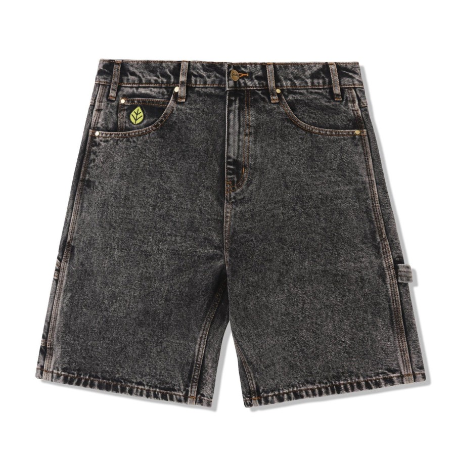 Clothing Butter Goods | Weathergear Heavy Weight Denim Shorts,Gun Metal