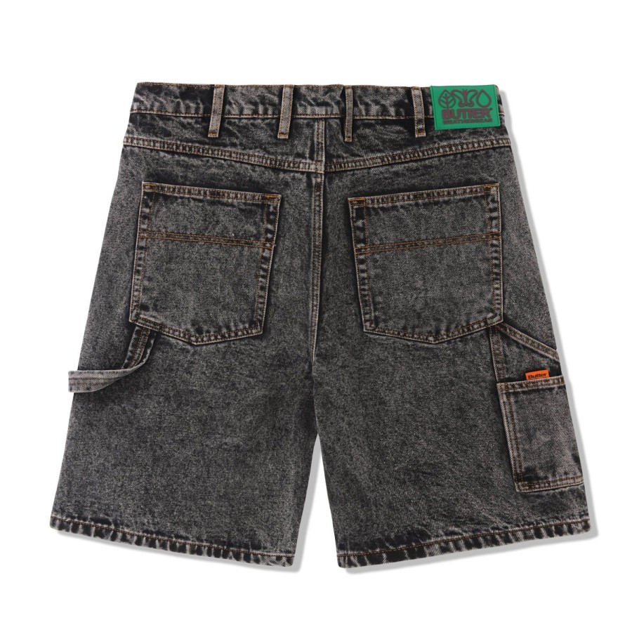 Clothing Butter Goods | Weathergear Heavy Weight Denim Shorts,Gun Metal