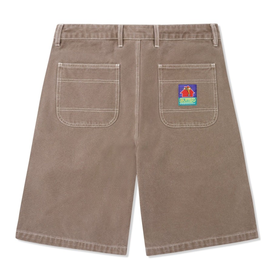 Clothing Butter Goods | Work Shorts,Washed Brown