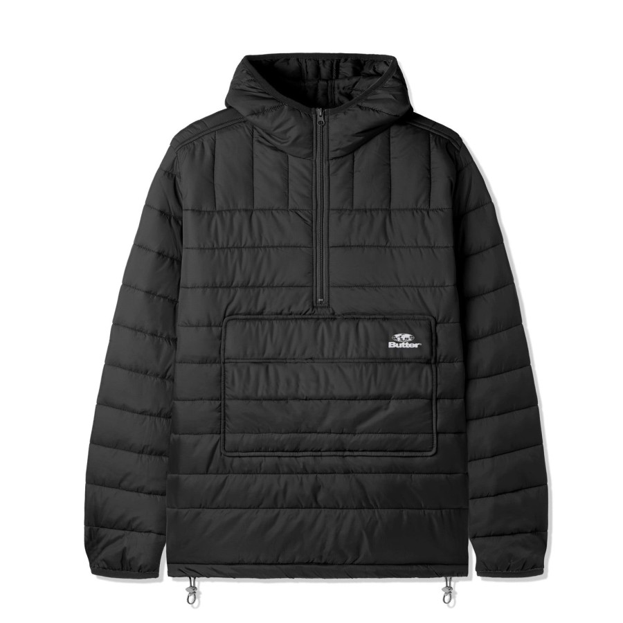 Clothing Butter Goods | Anorak Puffer Jacket,Black