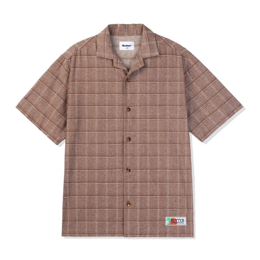 Clothing Butter Goods | Pacific S/S Shirt,Chestnut