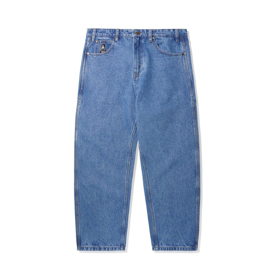 Clothing Butter Goods | Hound Denim Jeans,Washed Indigo