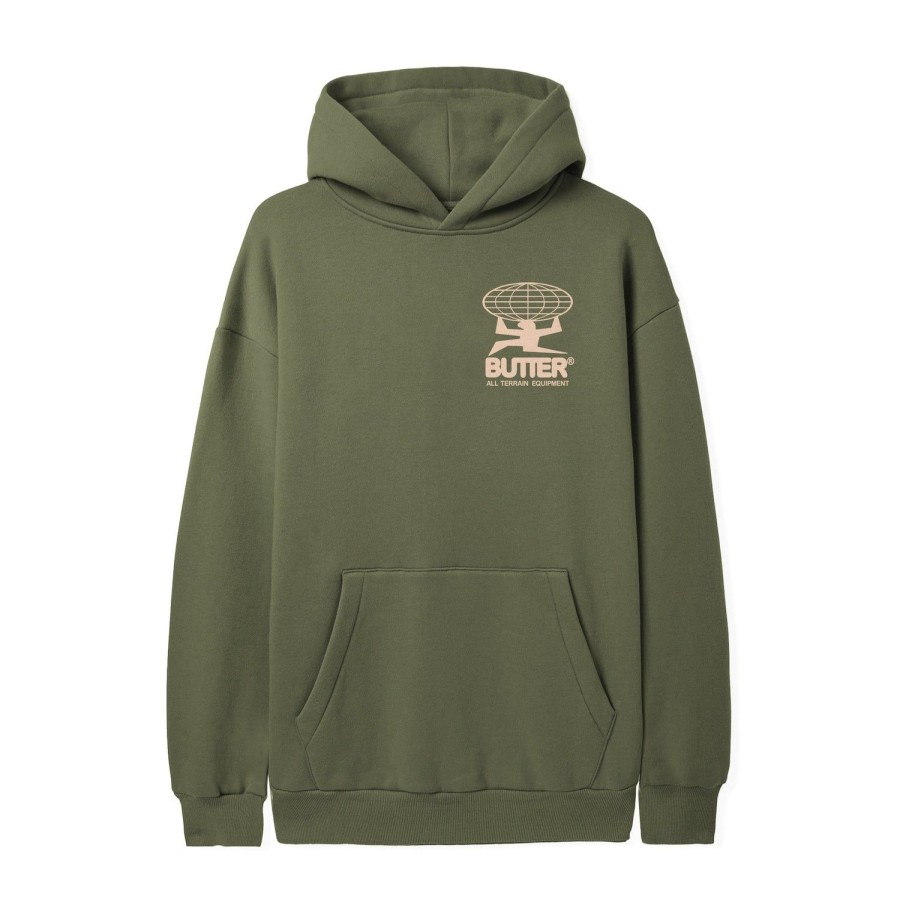 Clothing Butter Goods | All Terrain Pullover,Army