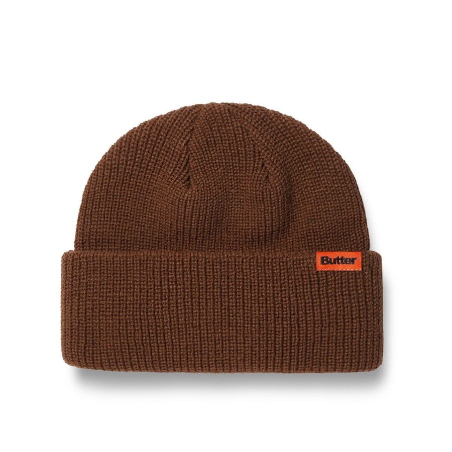 Accessories Butter Goods | Tall Wharfie Beanie,Oak