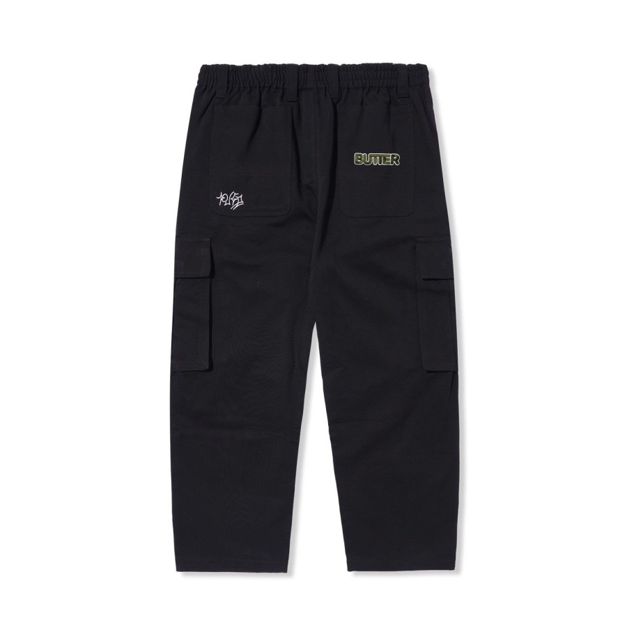 Clothing Butter Goods | Dougie Cargo Pants,Black