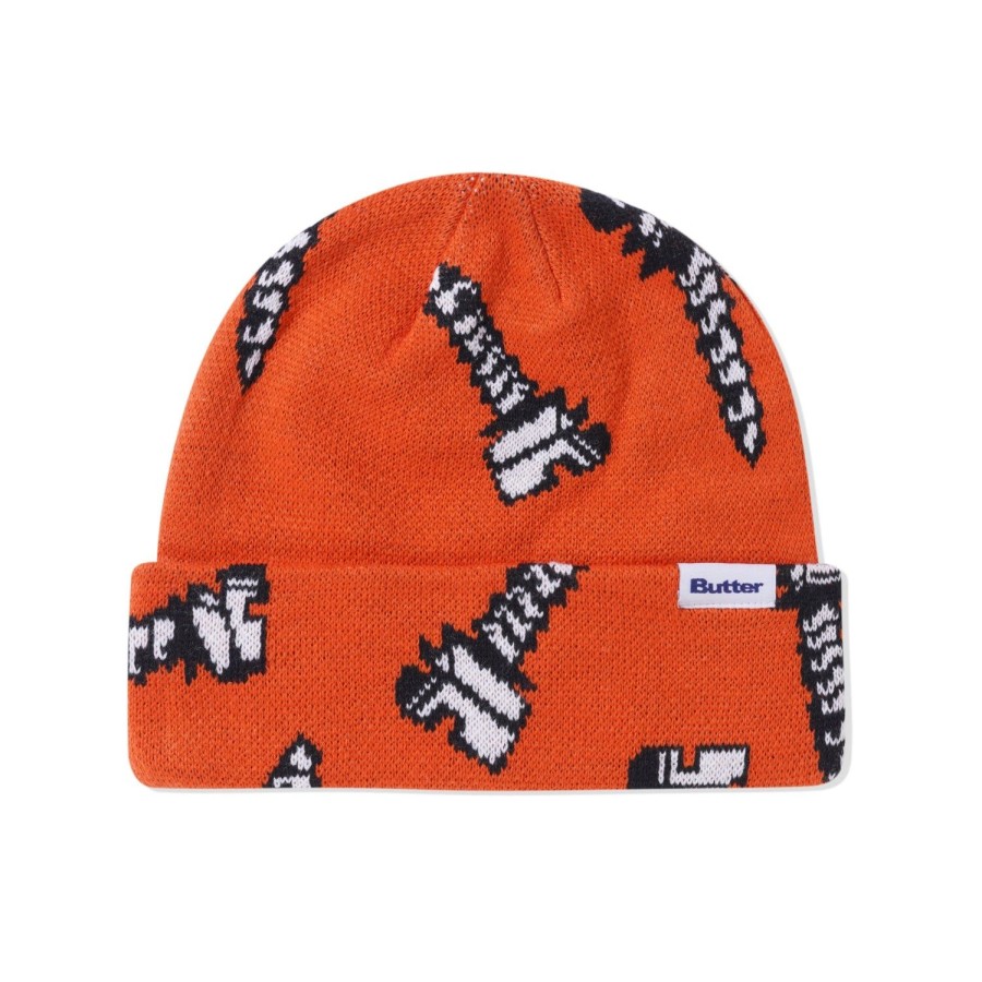 Accessories Butter Goods | Screw Beanie,Orange