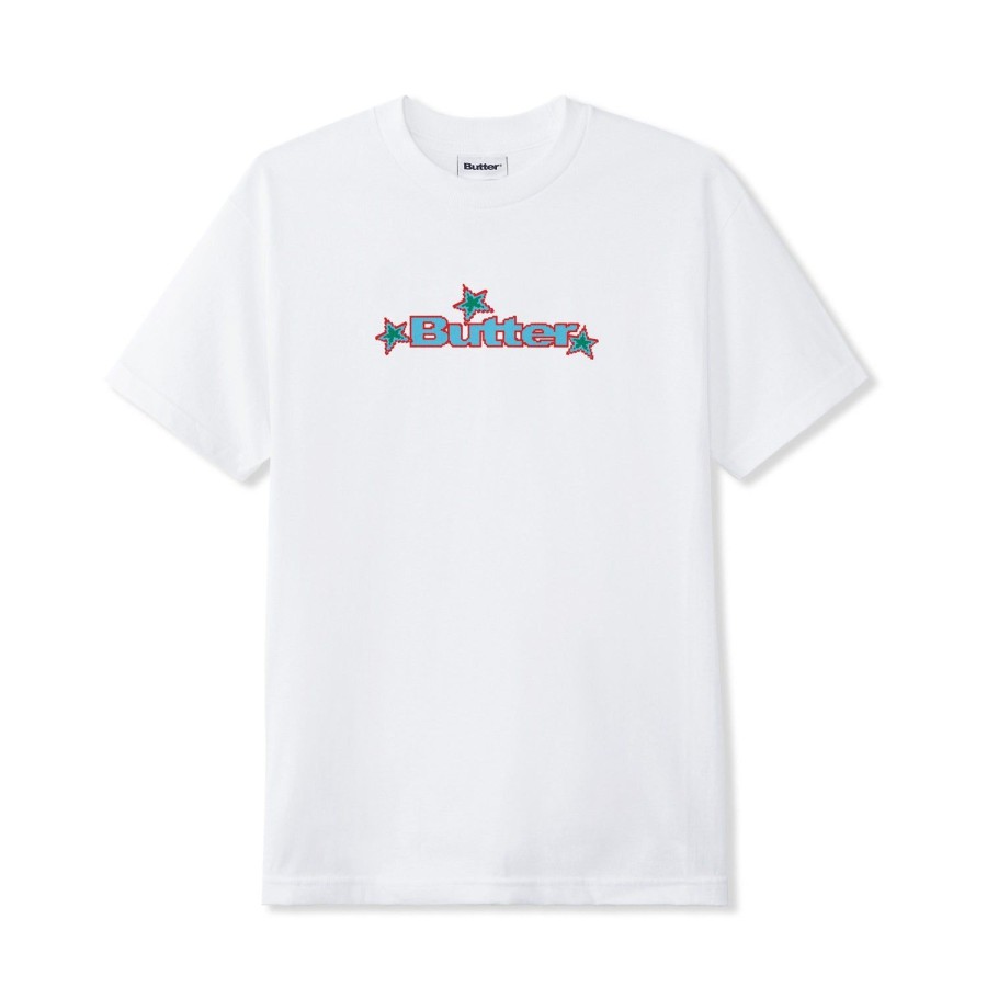 Clothing Butter Goods | Star Logo Tee,White