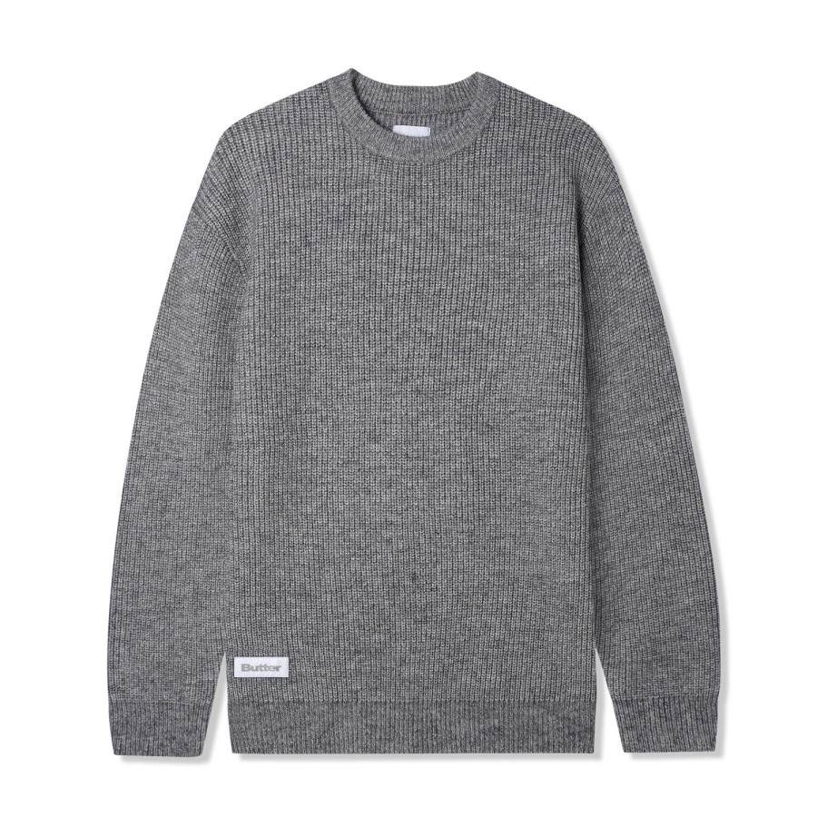 Clothing Butter Goods | Marle Knitted Sweater,Grey