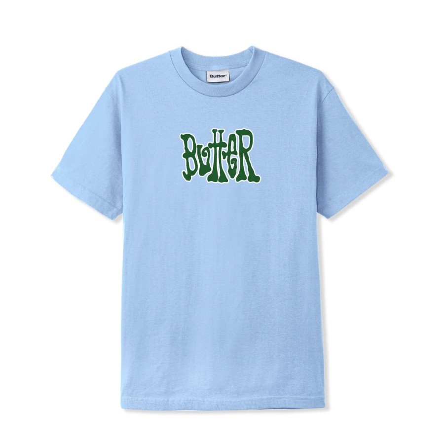 Clothing Butter Goods | Tour Tee,Lake Blue