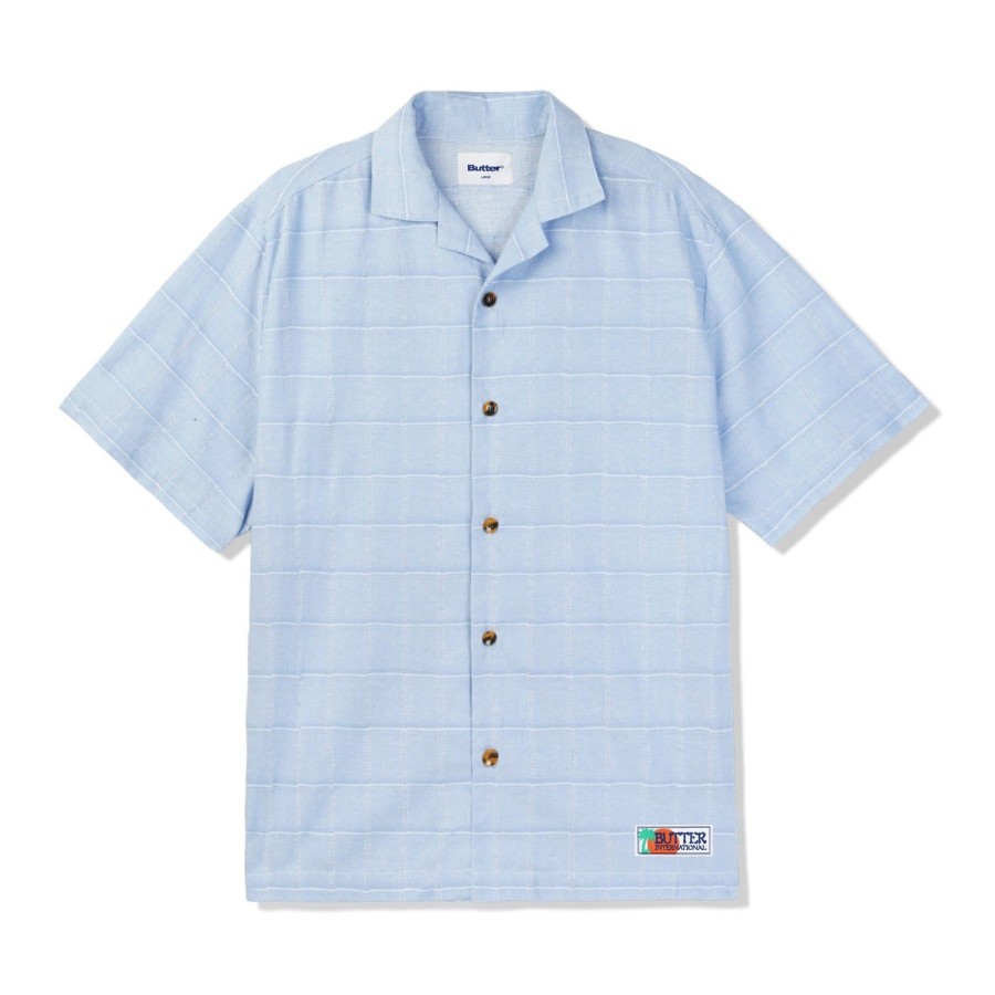 Clothing Butter Goods | Pacific S/S Shirt,Sky Blue