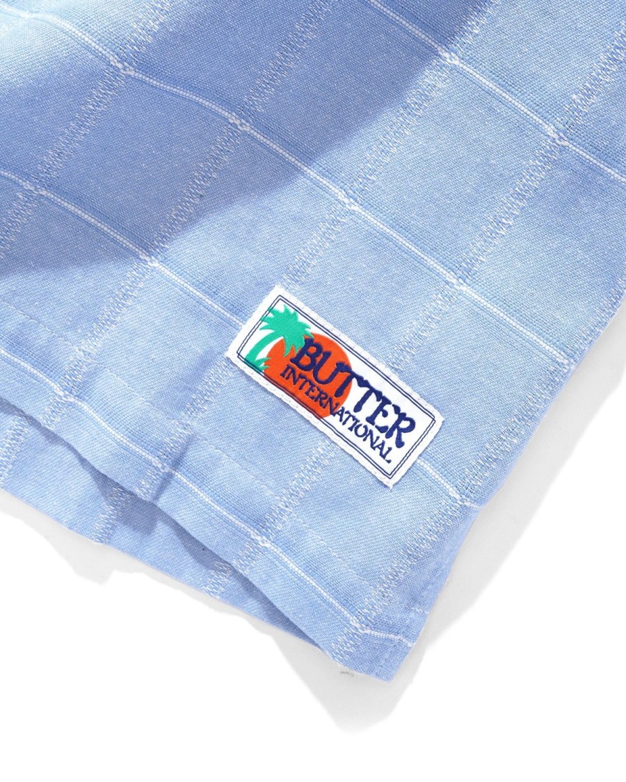 Clothing Butter Goods | Pacific S/S Shirt,Sky Blue