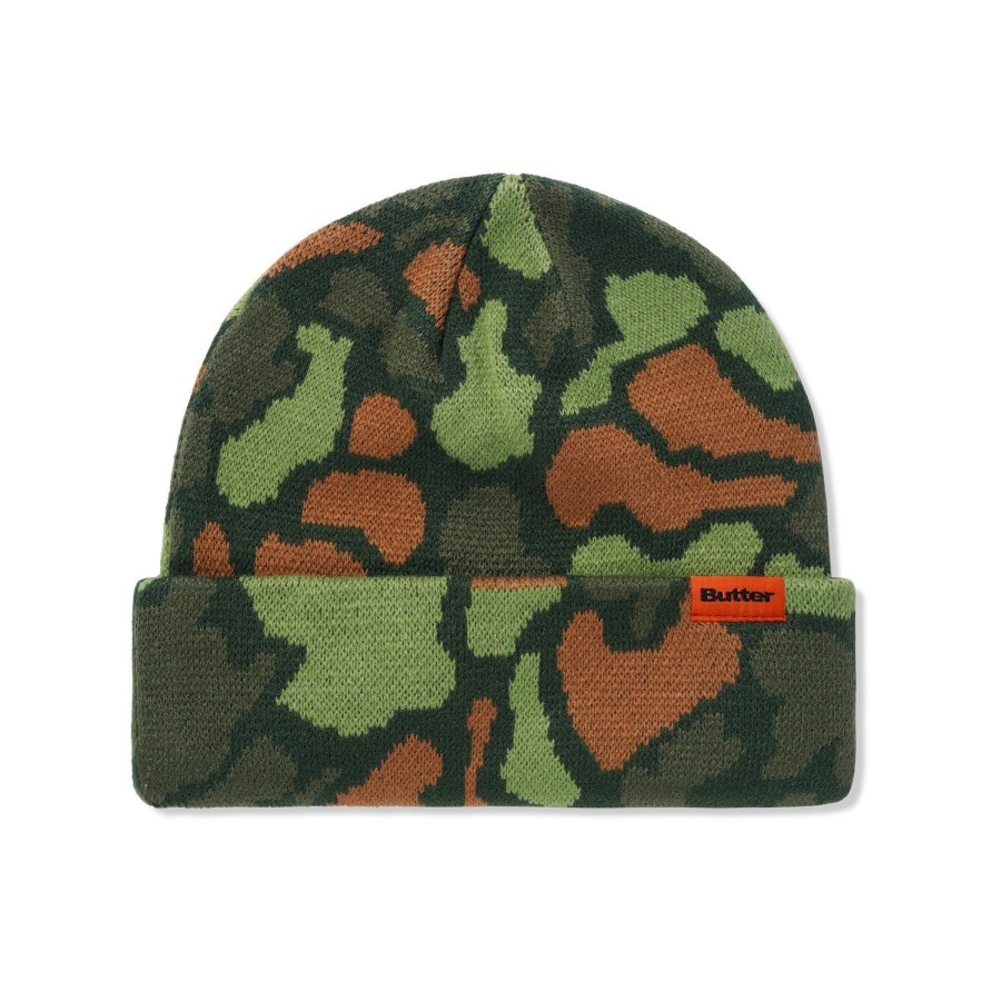 Accessories Butter Goods | Camo Beanie,Jungle