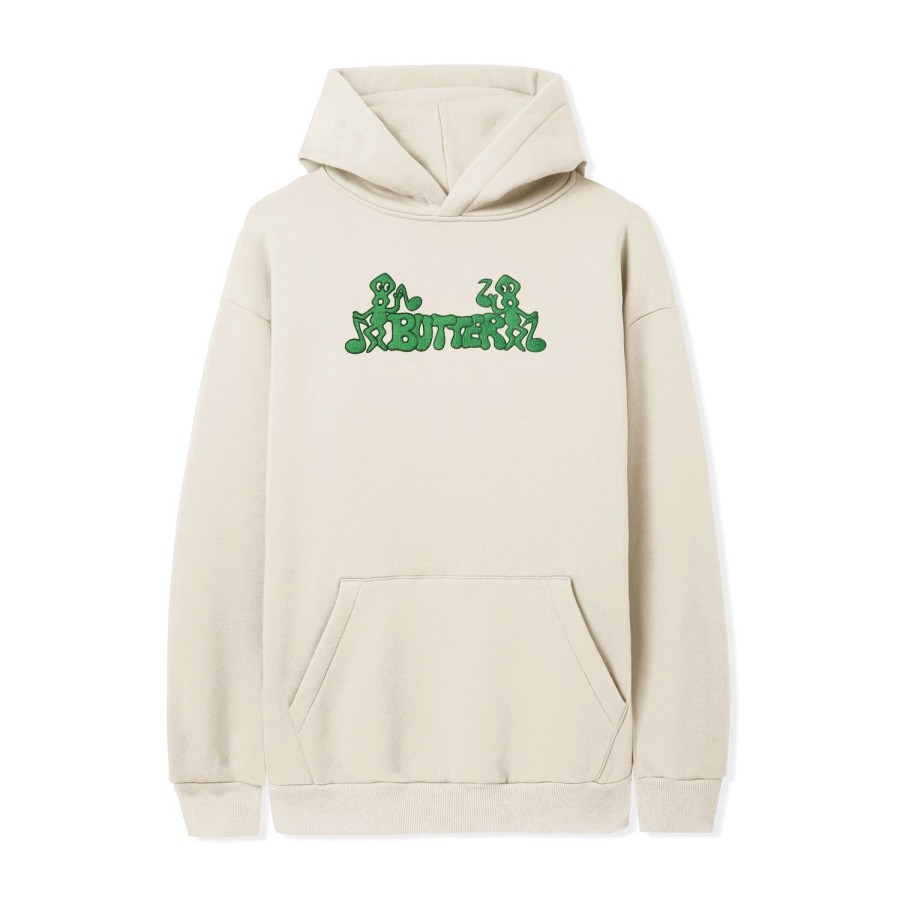 Clothing Butter Goods | Notes Embroidered Pullover,Cream