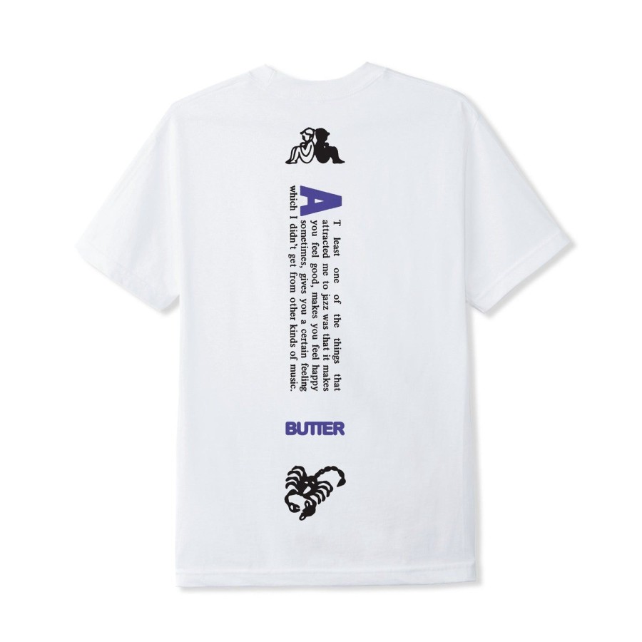 Clothing Butter Goods | Certain Feeling Tee,White