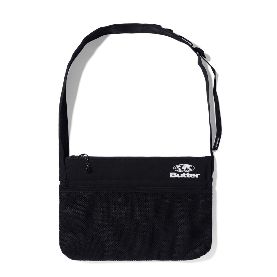 Accessories Butter Goods | Ripstop Puffer Side Bag,Black