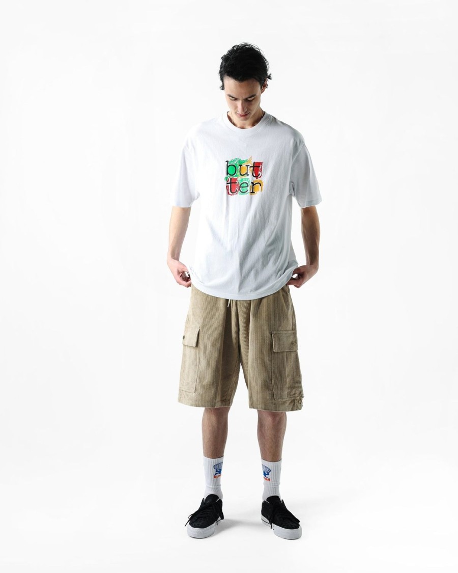 Clothing Butter Goods | Scribble Tee,White