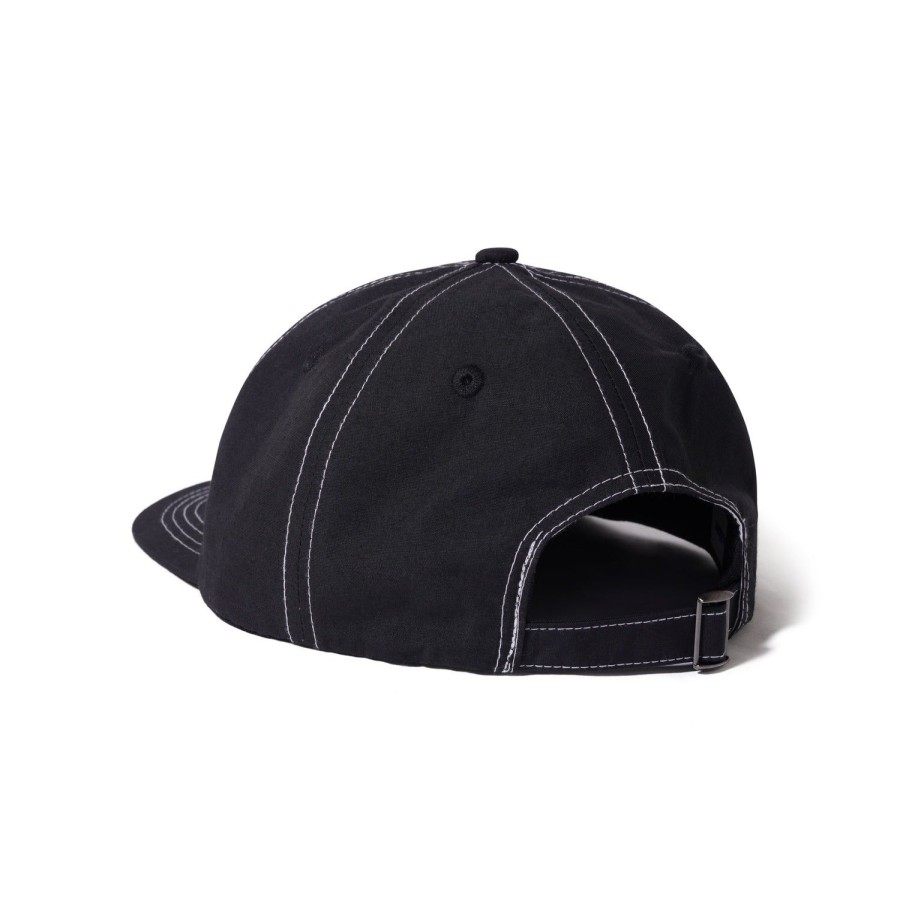 Accessories Butter Goods | Grove 6 Panel Cap,Black