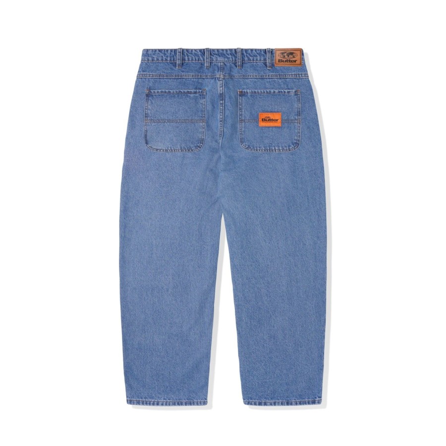 Clothing Butter Goods | Santosuosso Denim Jeans,Washed Indigo