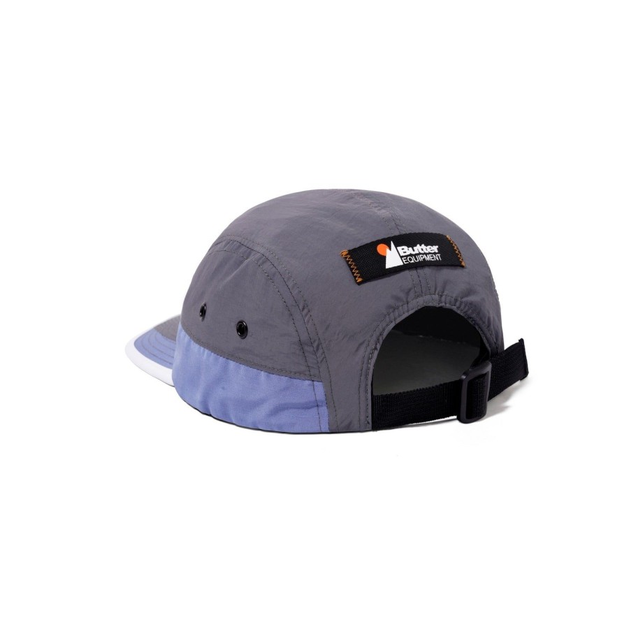 Accessories Butter Goods | Ripstop Trail 5 Panel Cap,Slate/Steel