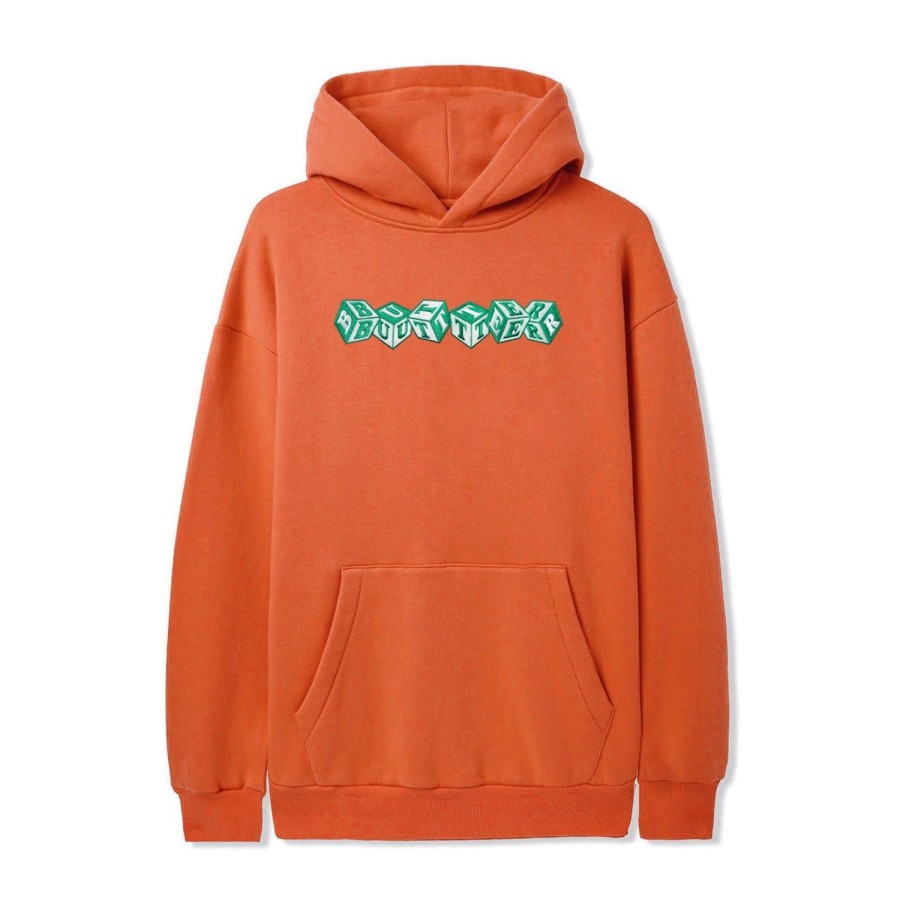 Clothing Butter Goods | Cubes Embroidered Pullover,Orange