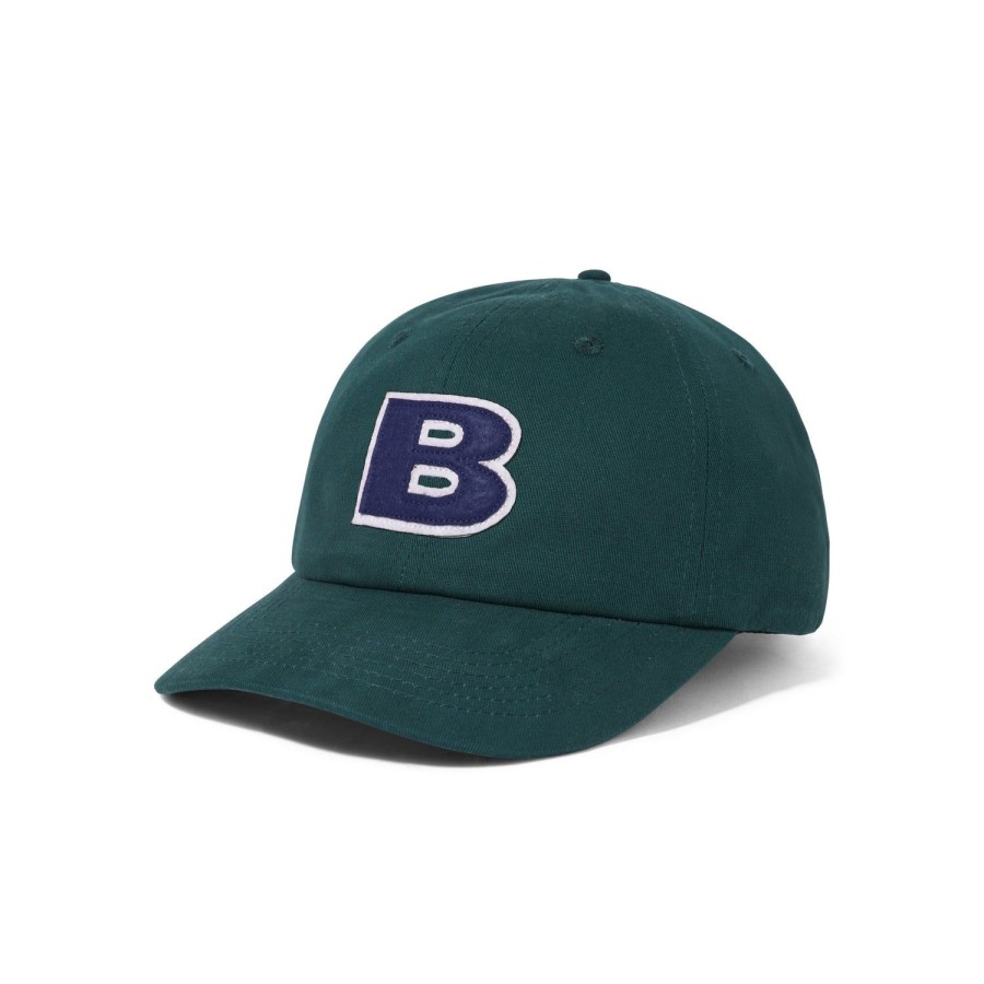 Accessories Butter Goods | B Logo 6 Panel Cap,Forest