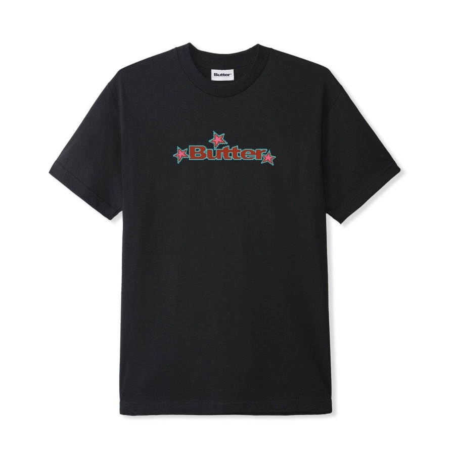 Clothing Butter Goods | Star Logo Tee,Black