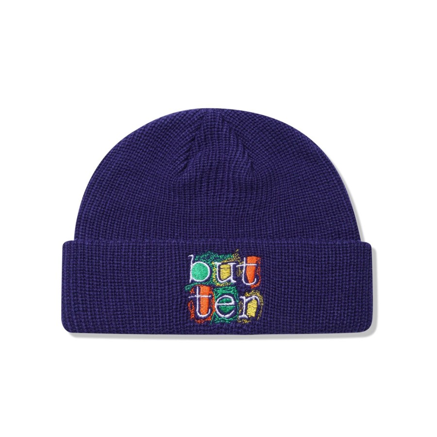 Accessories Butter Goods | Scribble Beanie,Navy