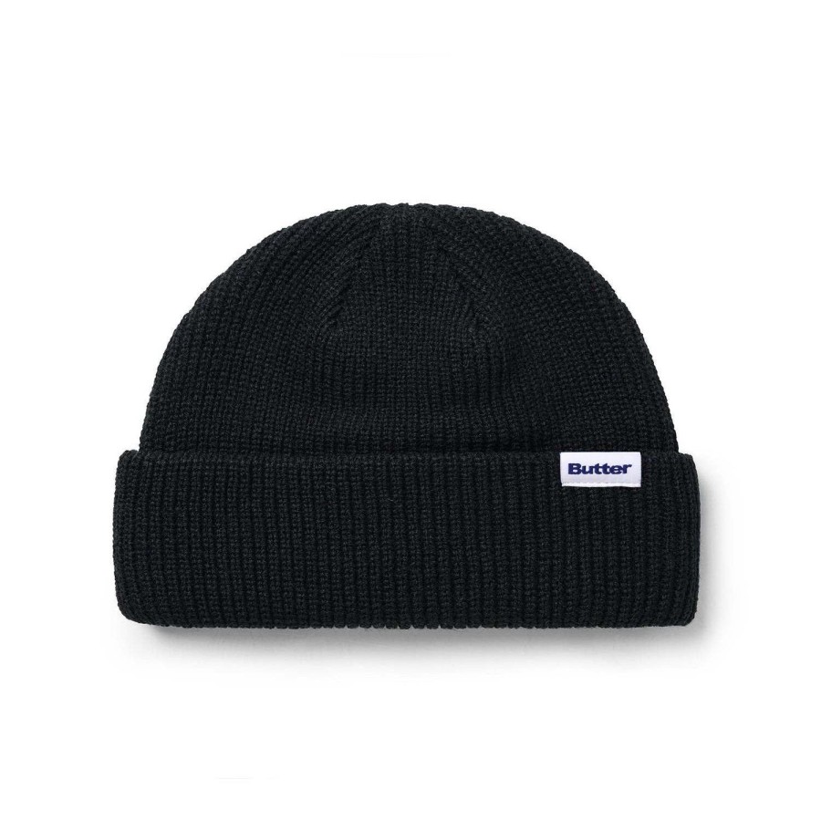 Accessories Butter Goods | Wharfie Beanie,Black