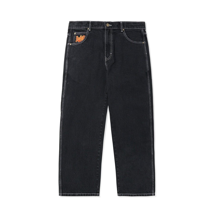 Clothing Butter Goods | Tour Denim Jeans,Flat Black