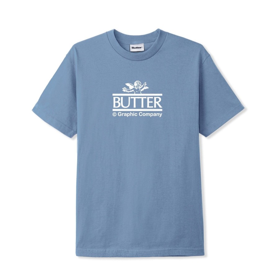 Clothing Butter Goods | Cherub Tee,Lake Blue