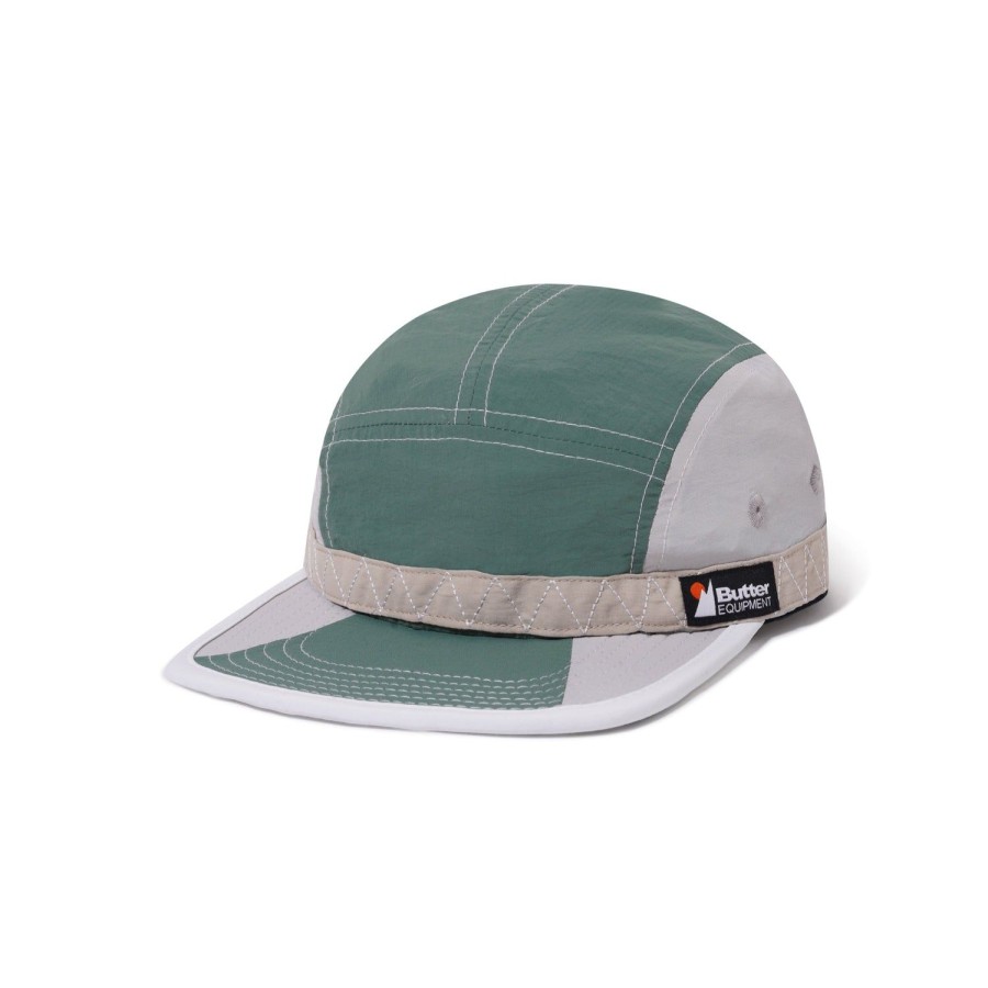 Accessories Butter Goods | Valley 5 Panel Cap,Sage/Stone