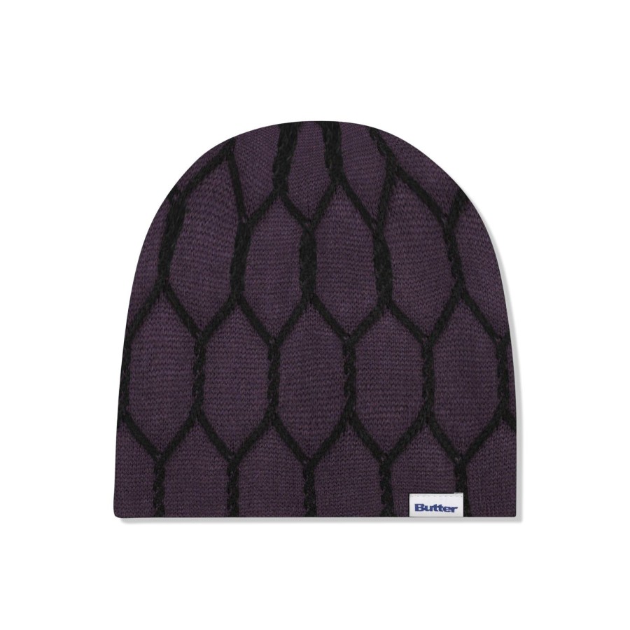 Accessories Butter Goods | Chain Skull Beanie,Dusk Purple