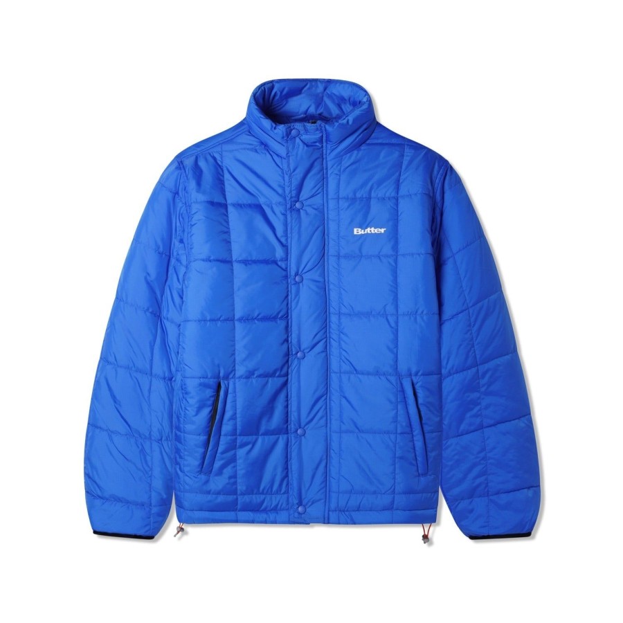 Clothing Butter Goods | Grid Puffer Jacket,Royal