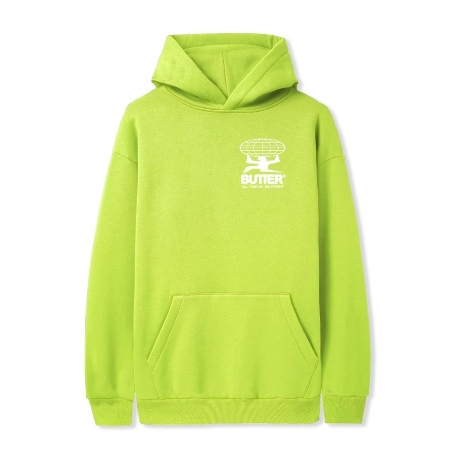 Clothing Butter Goods | All Terrain Pullover,Safety Green